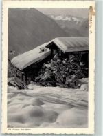 7220 Schiers - Winter Hütte Faijauna Serie Heimatbilder