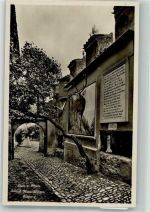 8260 Stein am Rhein Foto AK Schloss Hohenklingen Eingang