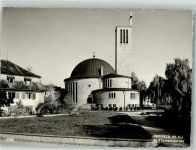 9424 Rheineck Foto AK Kirche St. Theresien