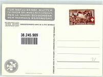 Genève Genf Bundesfeierkarte 1939 Notleidende Mutter Bundesfeier / Pro Patria Schweiz Lithographie / Künstlerkarte