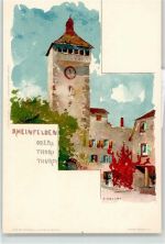 4310 Rheinfelden Künstlerkarte sign. F. Voellmy