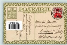 4500 Solothurn Soleure 1912 Künstlersteindruck Alt-Solothurn