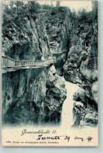 3920 Zermatt 1899 - Gornerschlucht