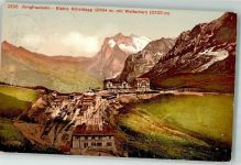 3823 Kleine Scheidegg 1910 - Bergbahn Jungfraubahn Wetterhorn