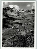 7050 Arosa - Bergkirchli mit Inner-Arosa und Rot- und Erzhorn