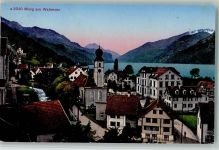 8877 Murg 1916 - Partie bei der Kirche