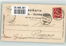 1110 Morges 1901 Mondschein Mont Blanc