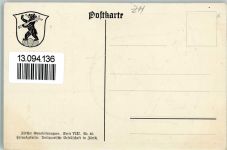 1930 - Zürcher Gemeindewappen Serie VIII Nr. 40, sehr gute Erhaltung AK