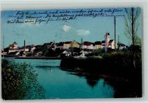 5000 Aarau 1921 - Generalansicht vom Aareufer gesehen