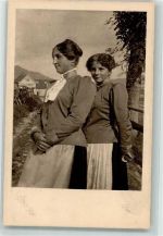 9050 Appenzell - Serie XIX. Appenzeller Volksleben Mutter mit Tochter
