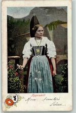 9050 Appenzell - Trachtenfrau