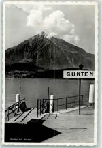 3654 Gunten - Thunersee Niesen