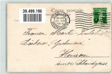 Bauernhaus Alpenglühn Motiv Schweiz 1916