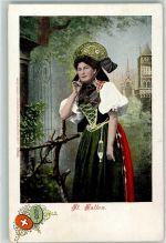 Sankt Galler Trachtenfrau