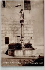 4500 Solothurn Soleure Foto AK Denkmal St. Mauriziusbrunnen Zeughausplatz