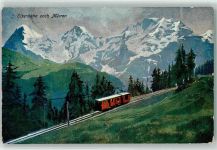 3825 Mürren 1913 - Eisenbahn nach Mürren