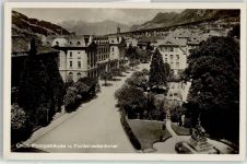 7000 Chur Coire 1932 - Postamt Denkmal Fontane