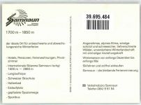 7563 Samnaun Dorf KEINE AK Skigebiet Werbe AK