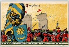 1422 Grandson Lithographie