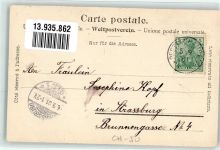 2900 Porrentruy Pruntrut 1901 - Avenue de la Gare