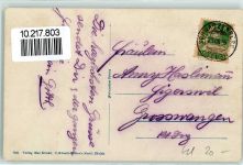 Schwarzenberg 1926 Gebrauchsspuren mit Hotel Rössli