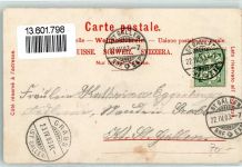 9500 Wil SG 1903 Lithographie Kirche