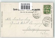 1897 Bouveret 1903 Lithographie Hotel