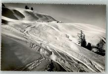 Parsenn Foto AK Winter Parsenn-Kloster Abfahrt Alp Casanna