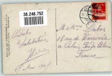 1337 Vallorbe 1915 Foto AK Höhle La Grotte aux Fées