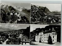 9490 Vaduz 1956 Foto AK Schloss Regierungsgebäude
