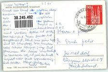 3818 Grindelwald 1965 Winter Hotel Schweizerhof
