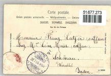 2852 Courtételle 1905 Lithographie