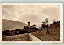 7320 Sargans Gebrauchsspuren Schloss St Galler Heimatschutz Serie II Nr 4