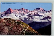 Niesen Foto AK Hotel Niesen-Kulm