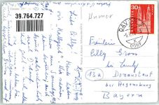 7260 Davos Dorf 1962 - Humor Ski Kiosk Ort lt. Stempel