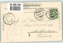 7260 Davos Dorf 1902 - Basler Sanatorium Deutsche Heilstätte