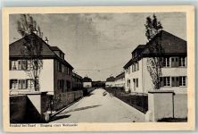 4132 Freidorf BL Muttenz - Eingang einer Wohnzeile