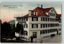 9103 Schwellbrunn 1913 - Gasthaus Pension Zum Kreuz