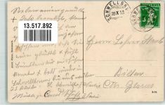 9103 Schwellbrunn 1913 - Gasthaus Pension Zum Kreuz