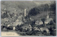 4438 Langenbruck - Kirche, Ortsansicht
