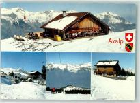 3855 Axalp - Bügellift Hotel Bellevue Winter