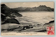 1854 Leysin 1909 - Nebelmeer