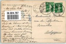 3600 Thun 1912 Gebrauchsspuren Schloss Kirche