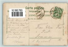 9658 Wildhaus 1907 - mit dem Churfirsten
