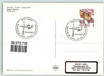 Zürich Flughafen Fliegeraufnahme AD Astra Aero Philatelie Phila Schweiz 1989
