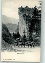 7435 Splügen - Splügenpost Postkutsche