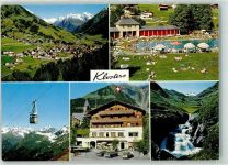 7250 Klosters - Strandbad Silvretta Seilbahn Hotel Alpina Mercedes