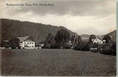 2054 Les Vieux-Prés 1921 Foto AK Gasthaus des Vieux Prés Val de Ruz