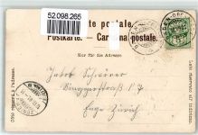 5400 Baden 1901 Lithographie Kirche Reh