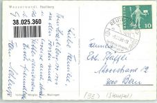 6084 Hasliberg Wasserwendi 1963 Foto AK